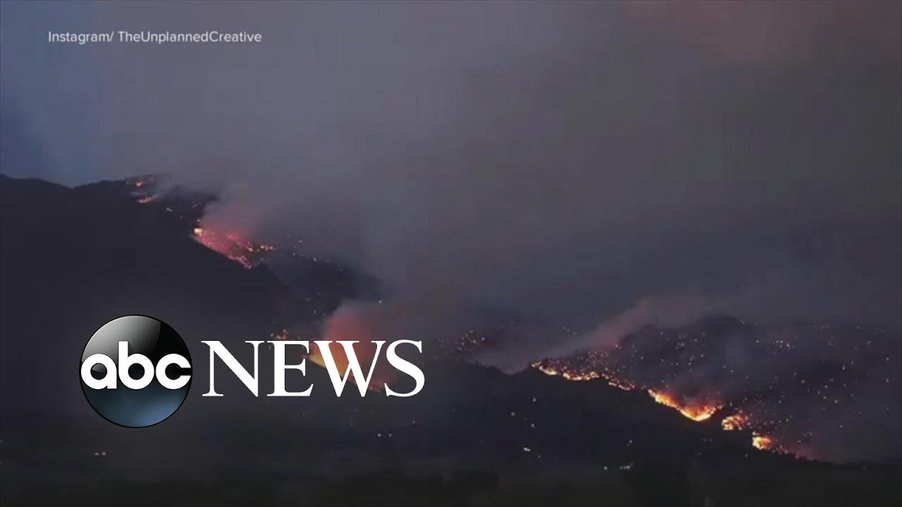 Fires Continue To Scorch Thousands Of Acres Out West Main Stream Videos 1826