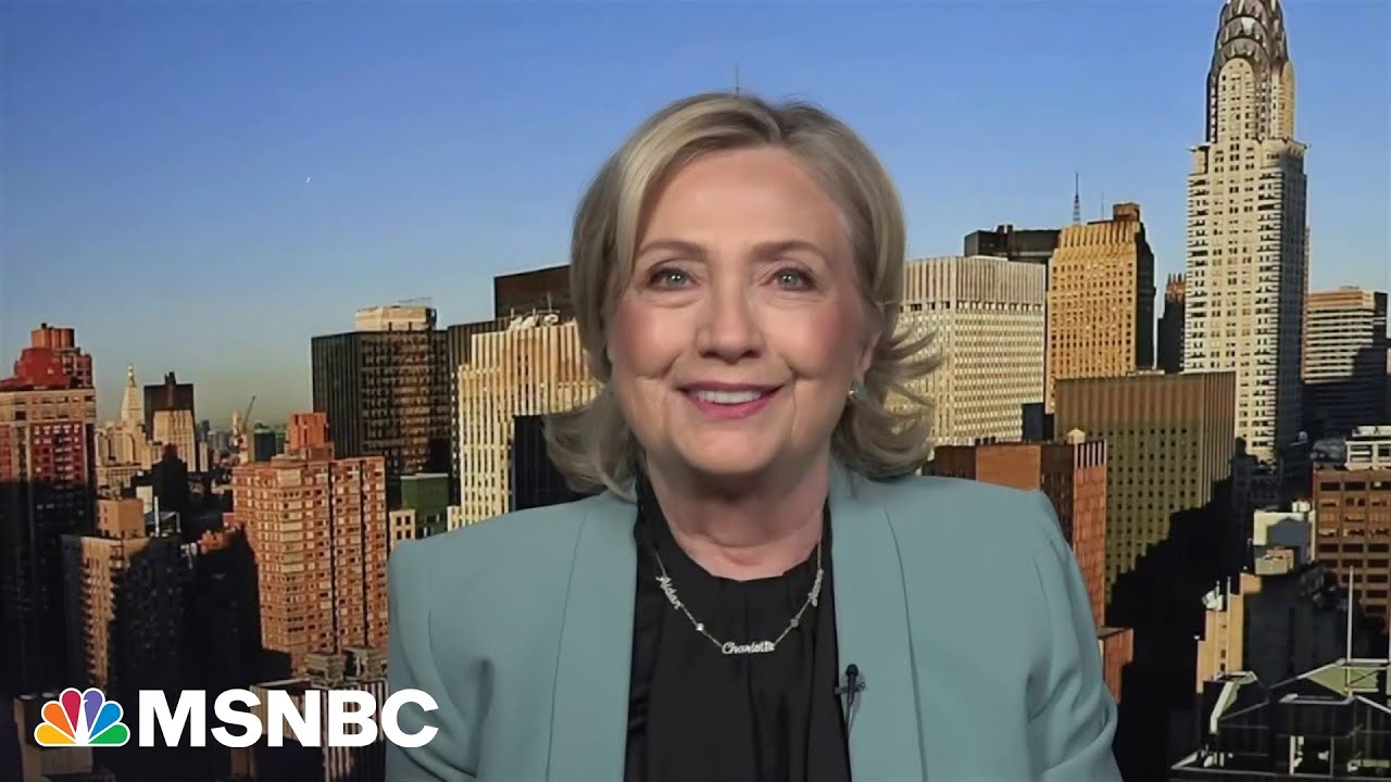 'I'm All In': Hillary Clinton On Why She Says Biden Should Run For Re ...