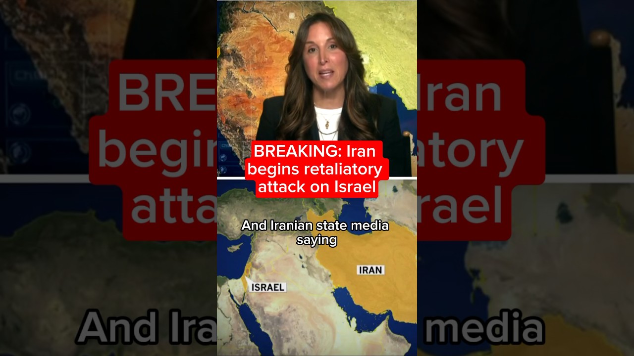 BREAKING: Iran Begins Retaliatory Attack On Israel - Main Stream Videos