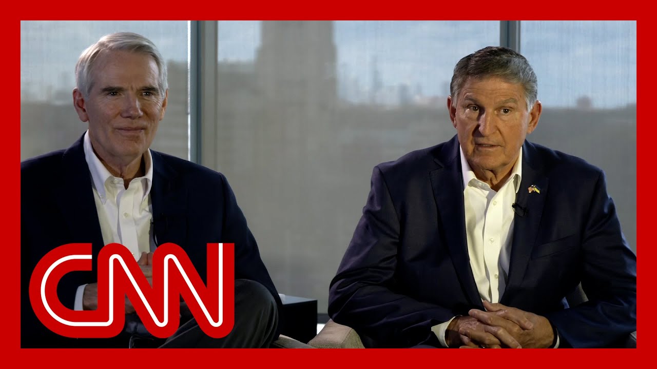 Joe Manchin and Rob Portman speak about the future of US politics ...