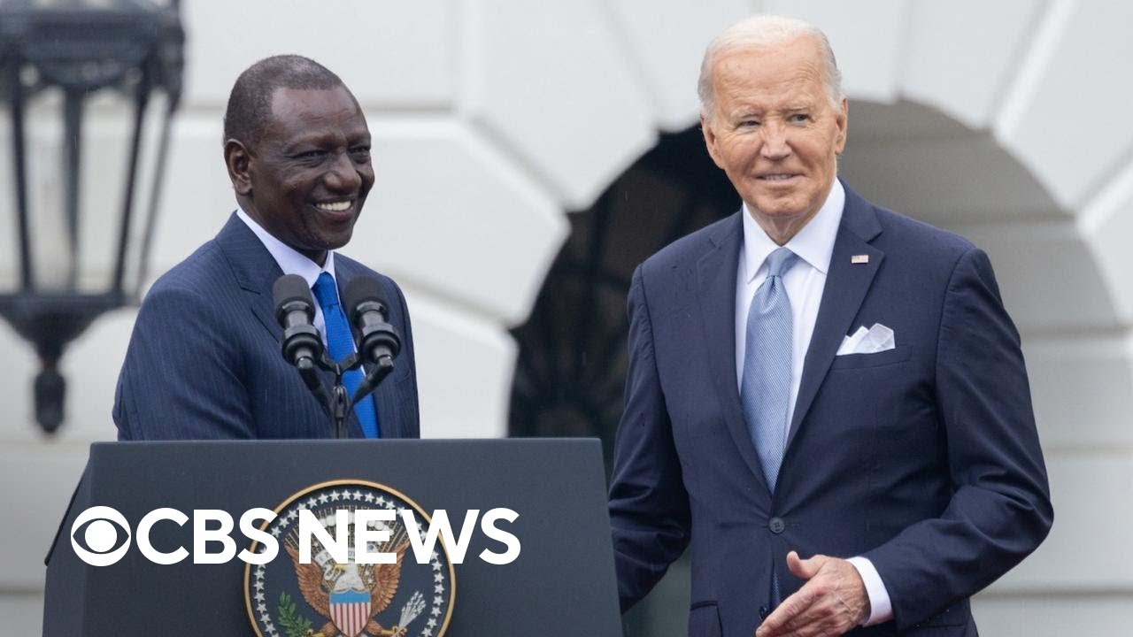 Biden honors Kenyan President Ruto with state visit - Main Stream Videos