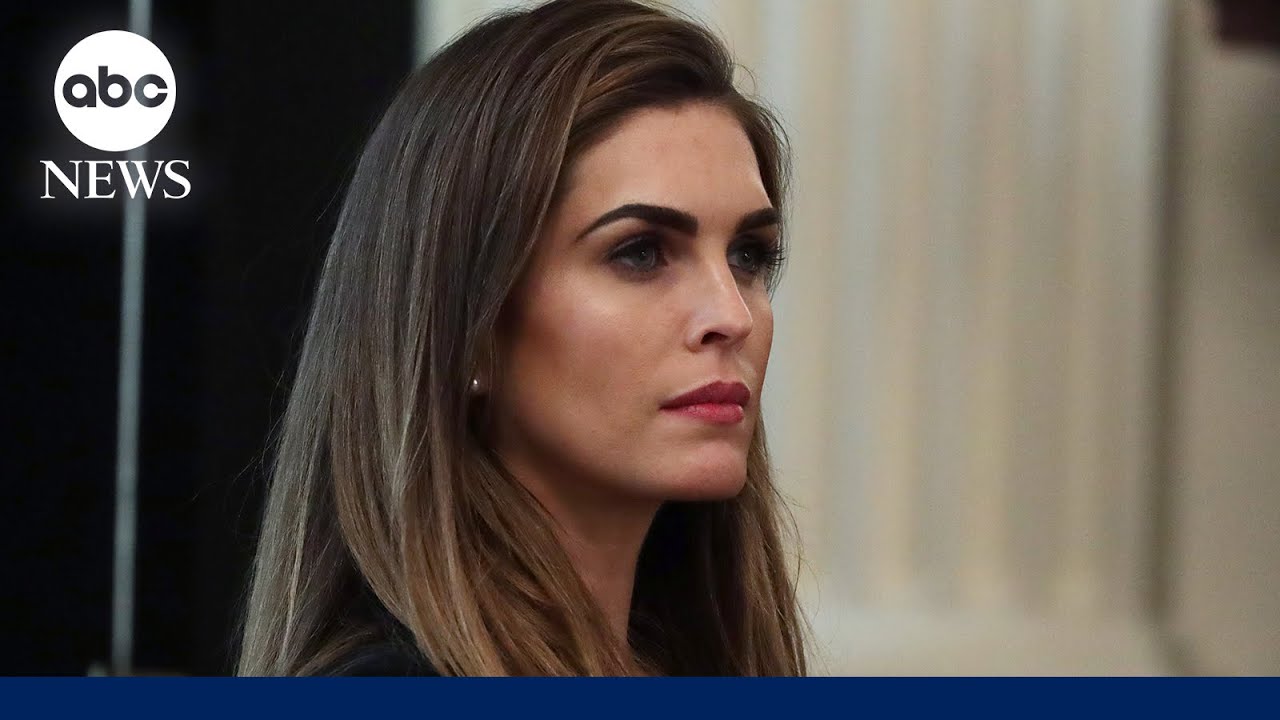 Hope Hicks, longtime Trump aide, called to stand by prosecutors in ...