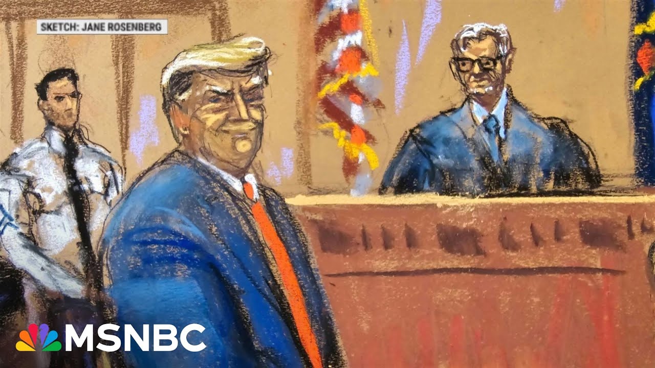 ‘I’m concerned’ A courtroom sketch artist for Trump’s trial reflects
