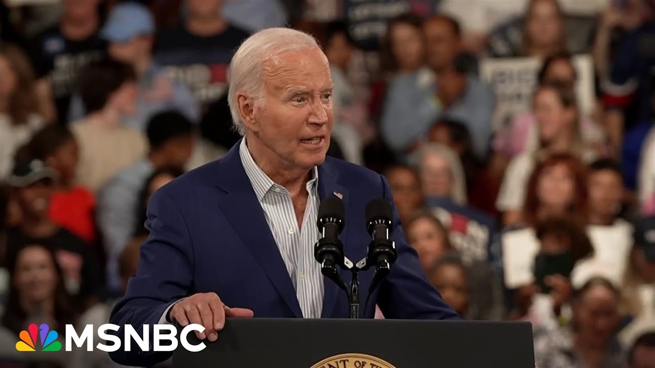 Biden holds rally after debate: ‘Trump is a one-man crime wave’ - Main ...