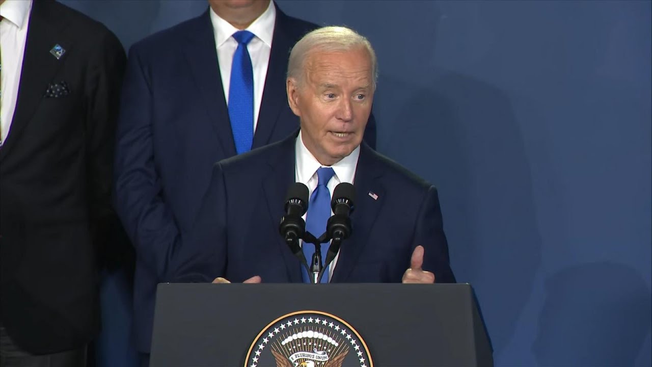 Biden Introduces Zelenskyy As Putin In Gaffe During Nato Summit Meeting 