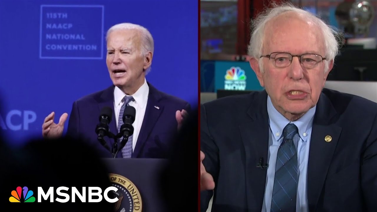 'Focus On Biden's Record And What He's Trying To Do': Bernie Sanders ...