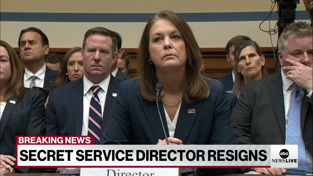 LIVE: Secret Service Director Kimberly Cheatle Resigns Following Trump ...