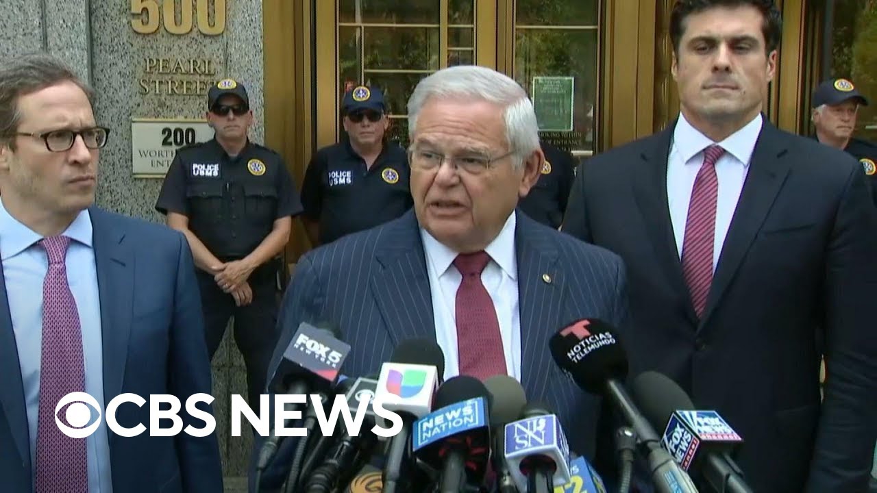 Menendez found guilty in corruption trial, day 2 of RNC, more | CBS ...