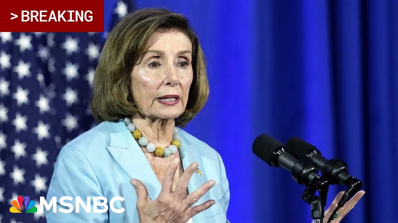 Nancy Pelosi praises Biden after he withdraws from 2024 race Main