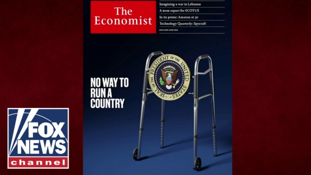 The Economist slaps presidential seal on walker in ‘brutal’ Biden