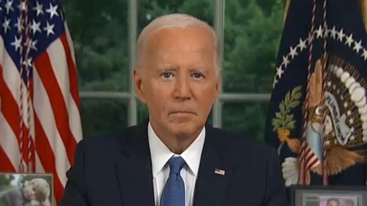 Watch Biden's Oval Office address about ending his 2024 bid Main