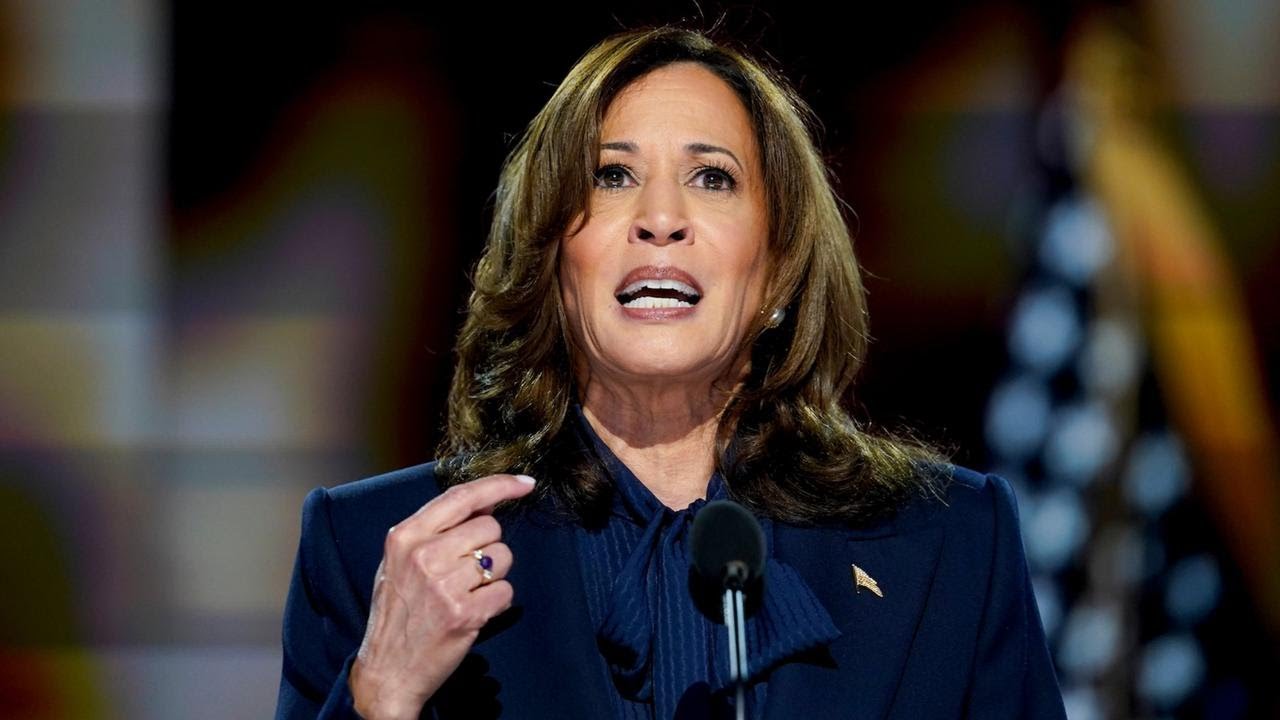 Kamala Harris DNC Speech Highlights Prosecutor Career, Trump Dangers ...