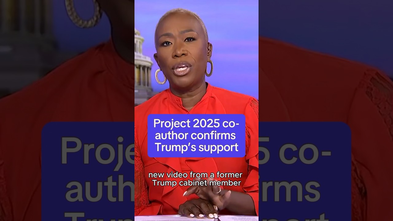 Project 2025 coauthor confirms Trump’s support Main Stream Videos