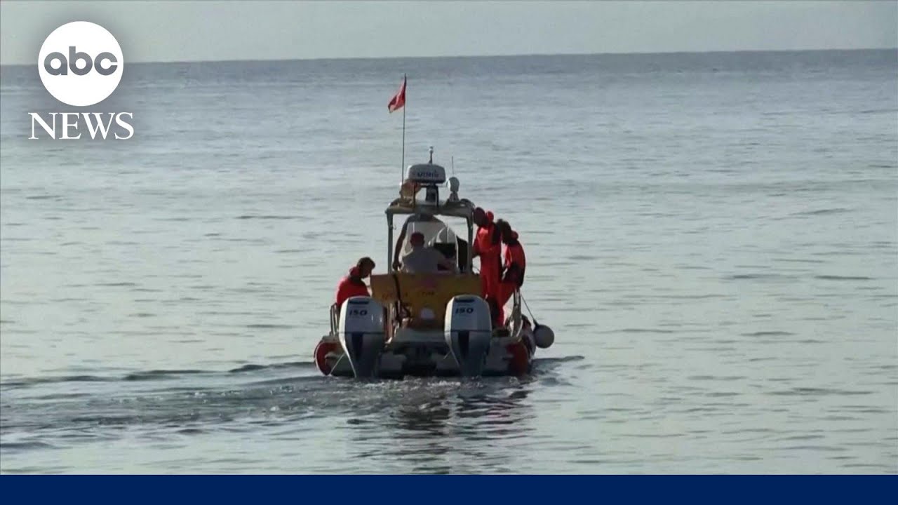 Video shows luxury yacht sinking near Sicily as search for missing ...