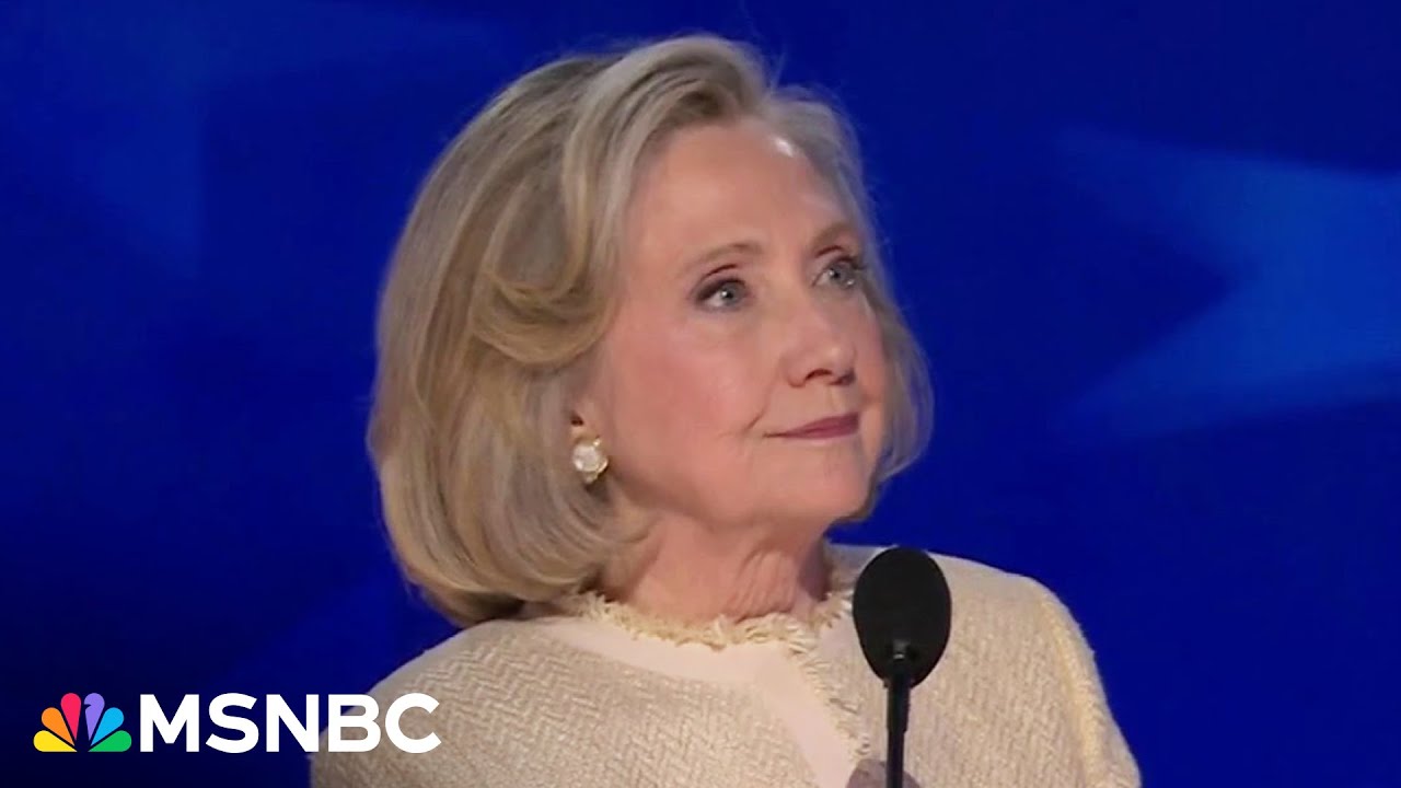 Watch Hillary Clinton's full address to the 2024 Democratic National