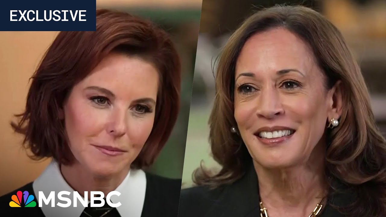 Kamala Harris’ first solo network interview as 2024 candidate I MSNBC