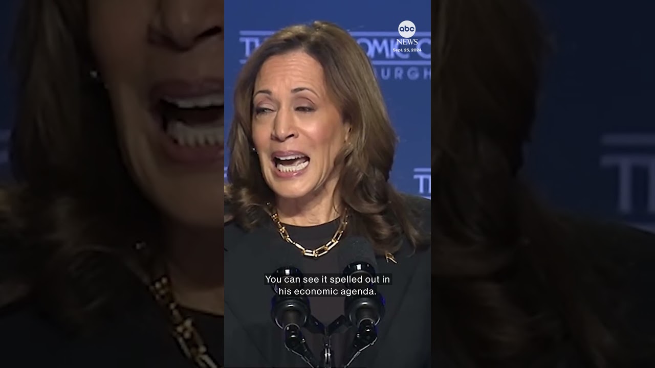 Vice President Kamala Harris slams Trump's economic agenda Main