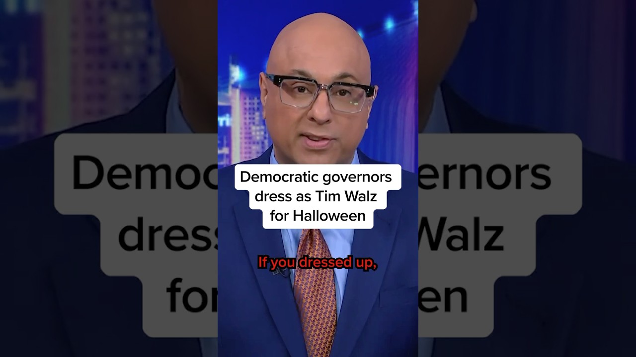 Democratic governors dress as Tim Walz for Halloween Main Stream Videos