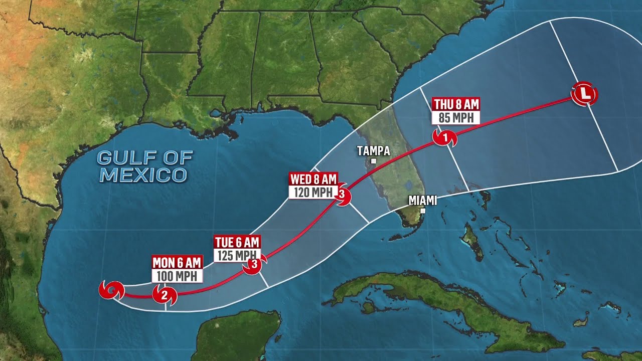 LIVE: Hurricane Milton tracker  MSNBC - Main Stream Videos