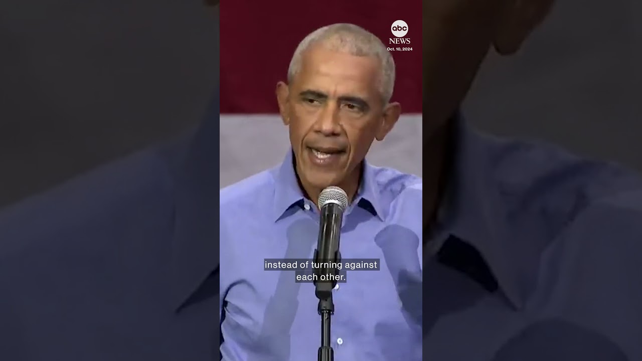 Obama Bashes Trump As He Begins Campaign Blitz For Harris In ...