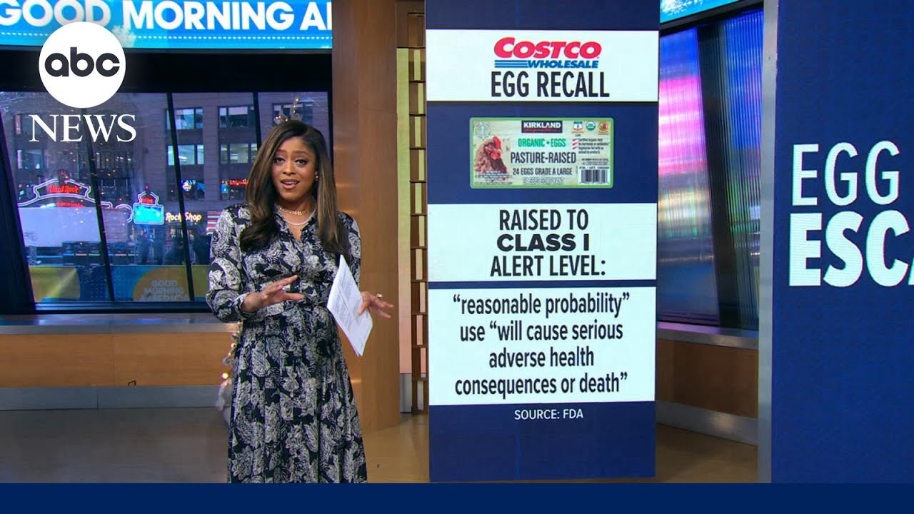 FDA raises recall on Costco eggs to highest alert Main Stream Videos