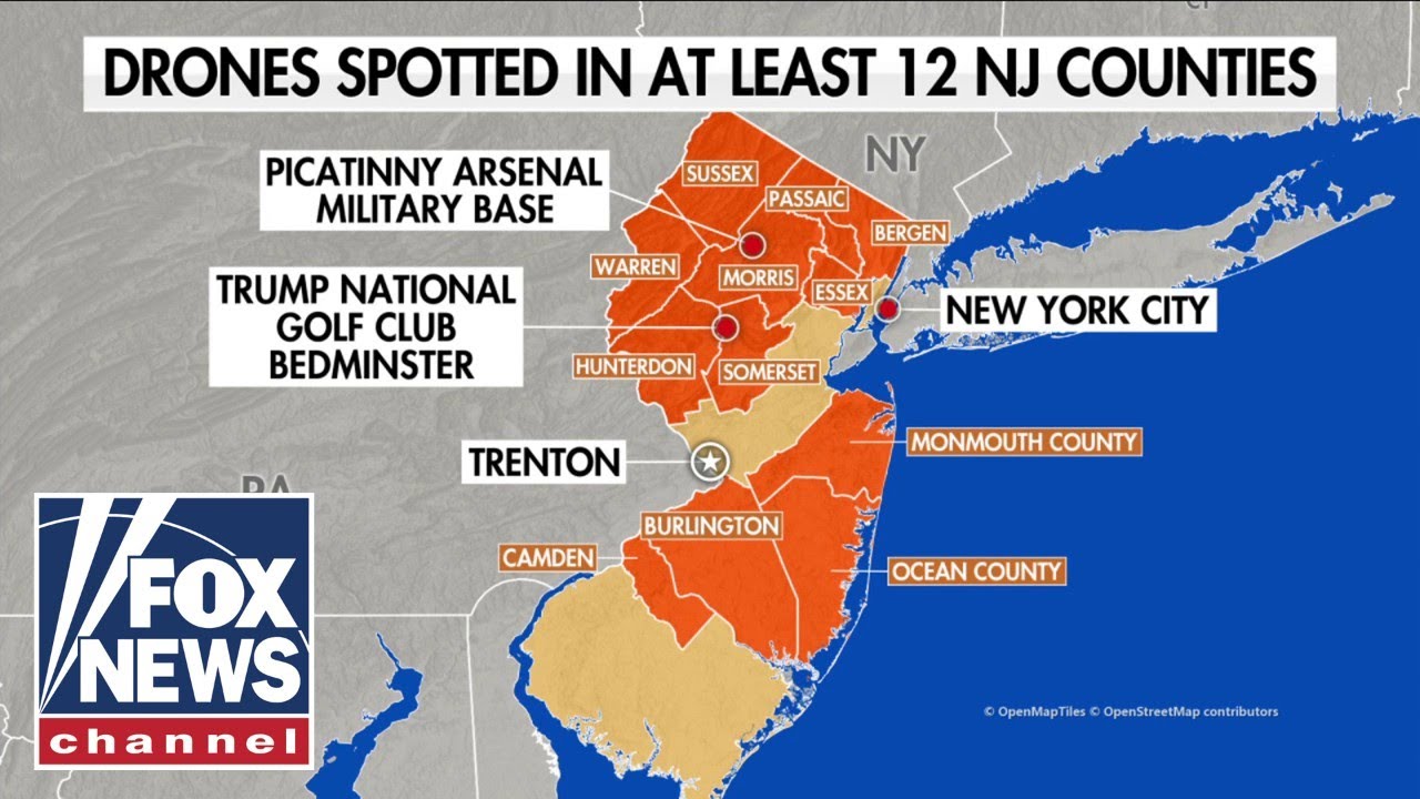 Drone sightings around the world